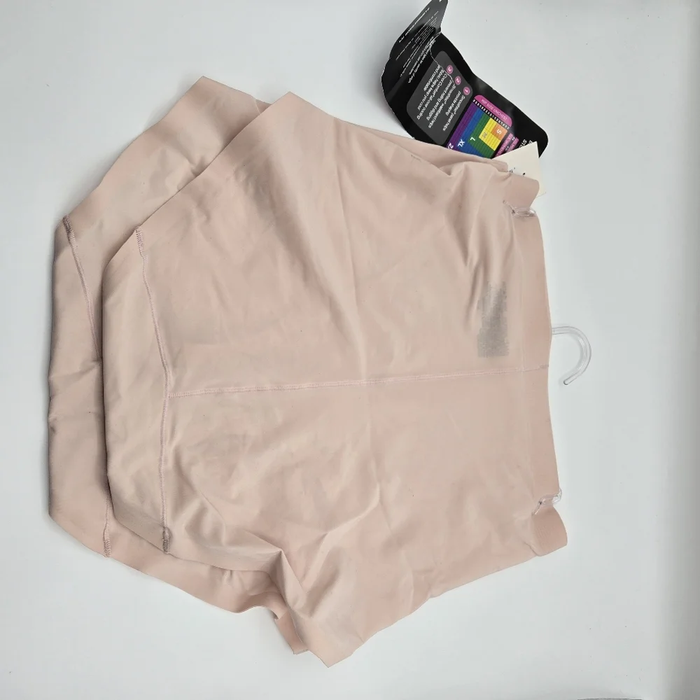 Bali Easy Lite 2 Pack Briefs Panties Underwear Womens Plus Size 2XL Blush Pink